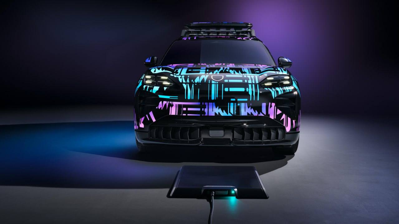 Беспроводная зарядка Porsche
